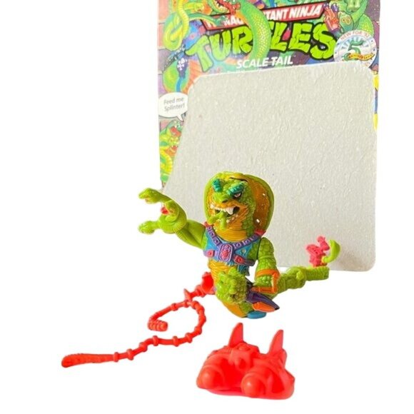 teenage mutant ninja turtles Other - Scale Tail TMNT Snake Action Figure Playmates Teenage Mutant Ninja Turtles 90s
